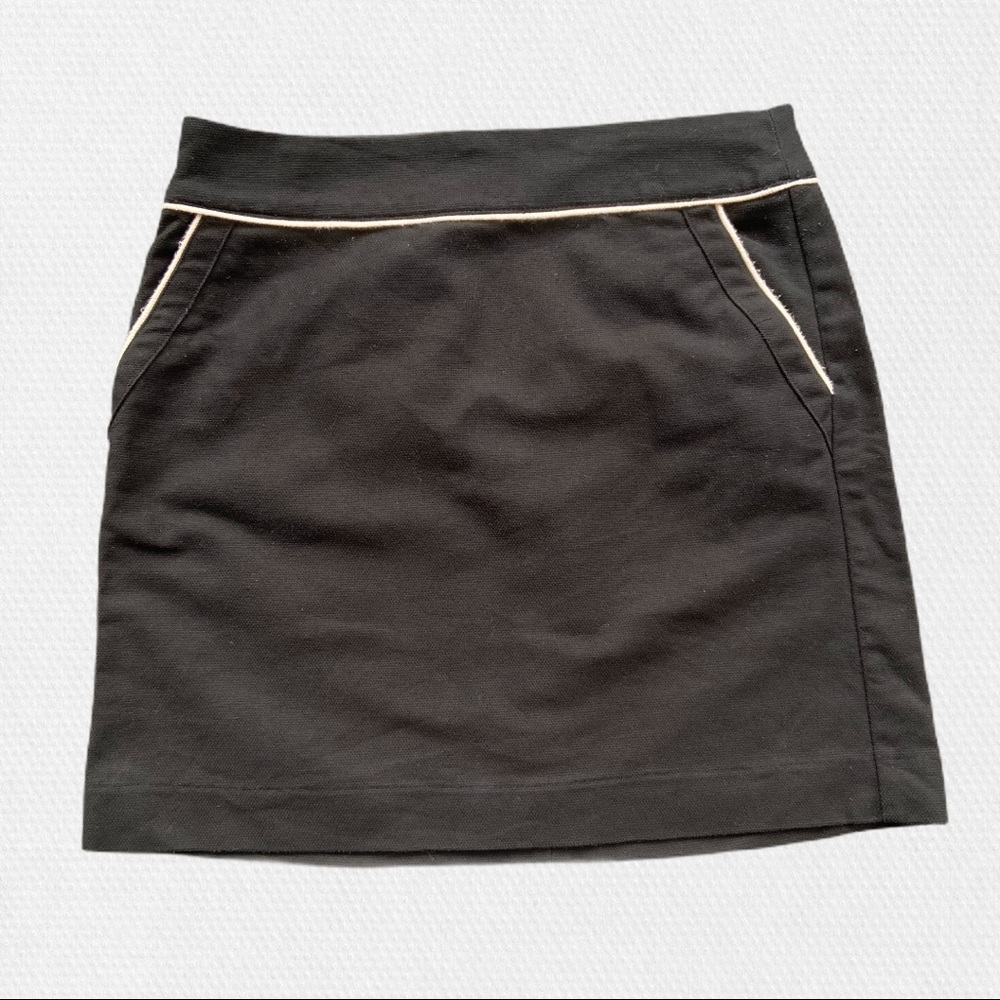 LOFT Black Mini Skirt - Picture 1 of 4